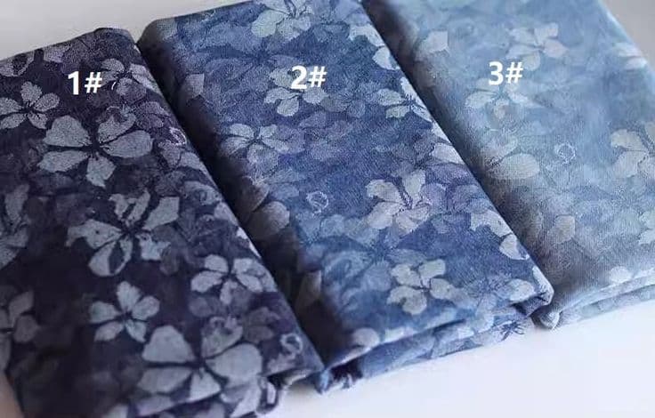 پارچه جین طرح‌ دار مناسب پوشاک خاص